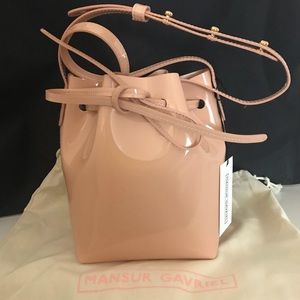 Mansur Gavriel patent mini mini